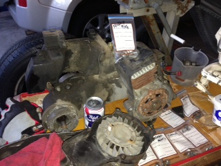 put all my little parts in labeled bags this time to help keep track of them.