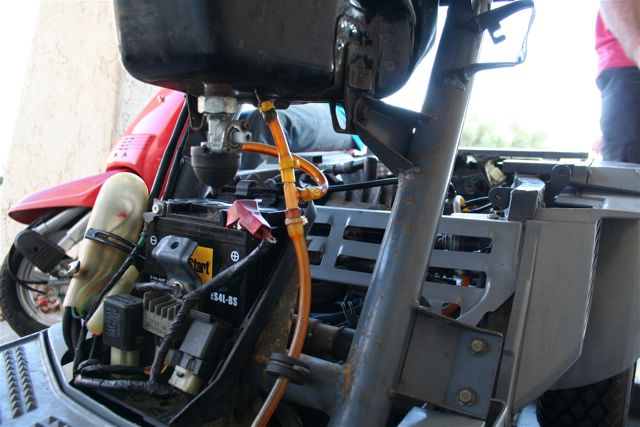 Not even sure if the hose configuration is correct ?