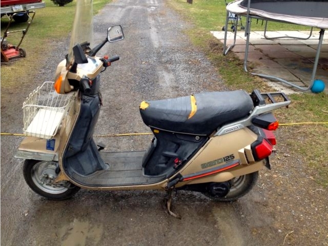 Before and in terrible running condition.