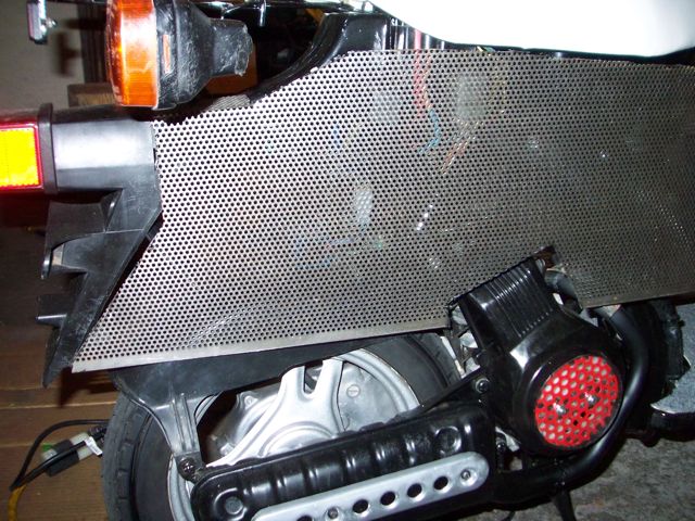 once it's painted and molded  it might look ok ... And no heat build -up