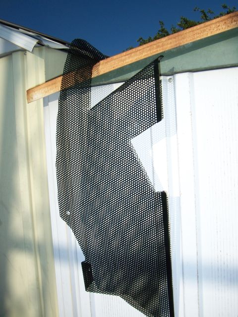 Painted  ... it was 112 today .. dried in 10 min.