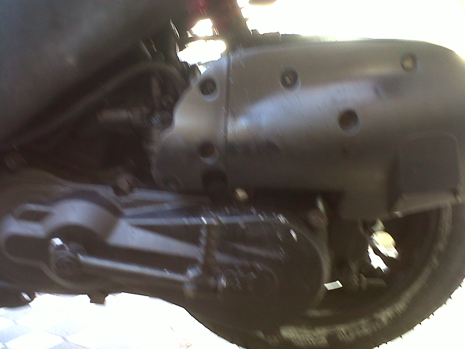 carb, airbox and crankcase